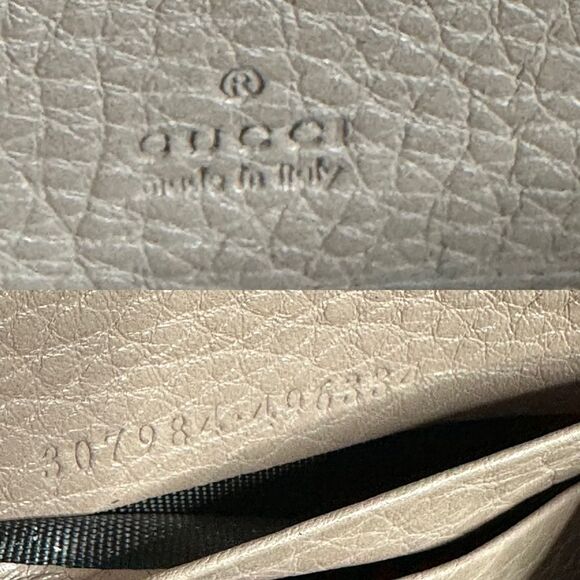 💯Authentic Gucci Zipped Leather Long Wallet🍀 - Picture 9 of 14